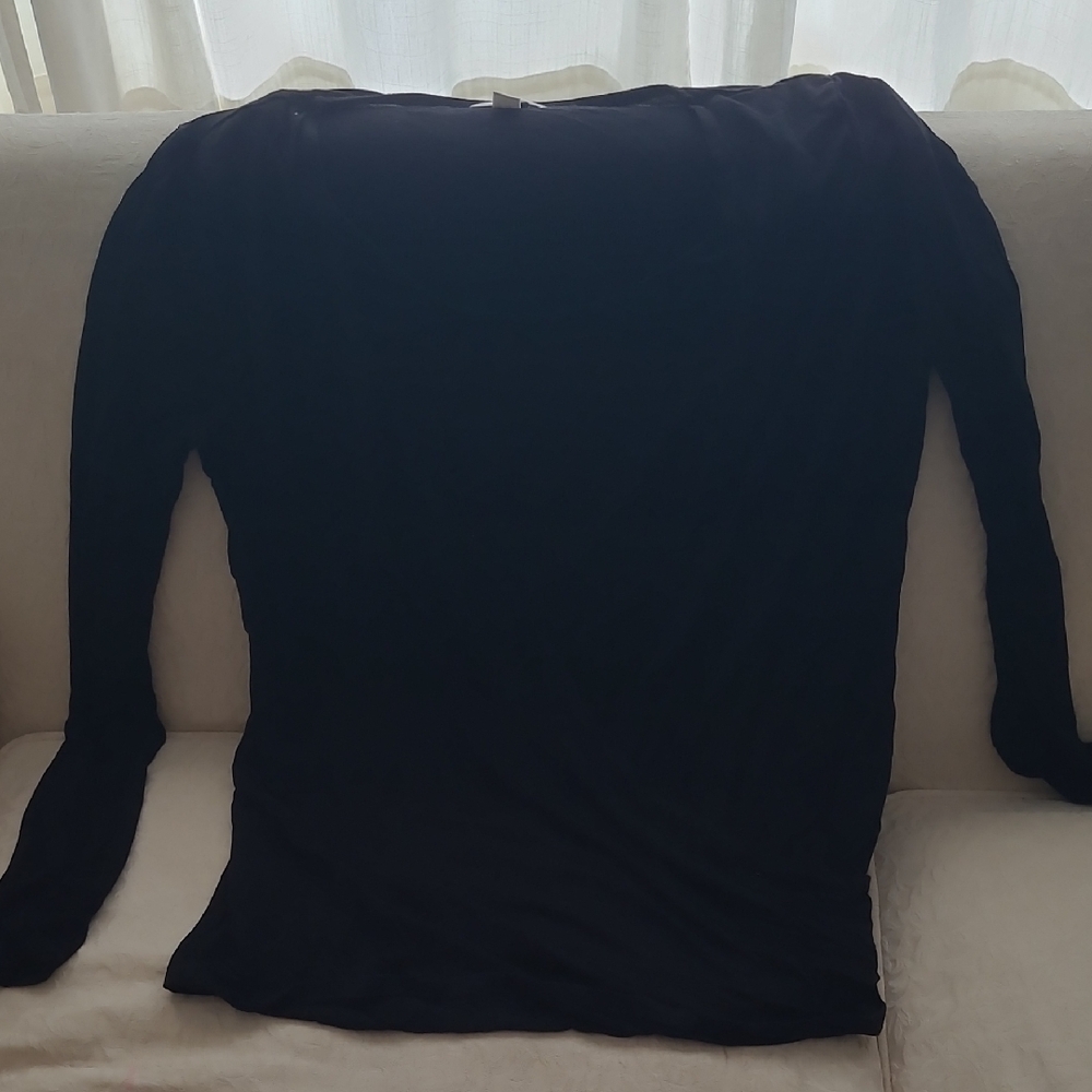 Black Long Sleeve Top